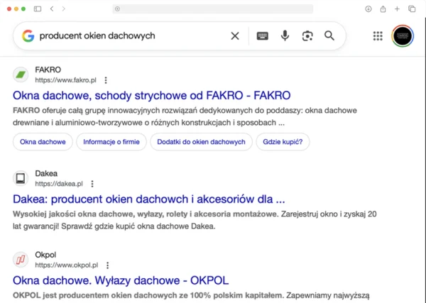 Pozycjonowanie stron Kraków - Strona internetowa wspinająca się po wykresie wyników wyszukiwania