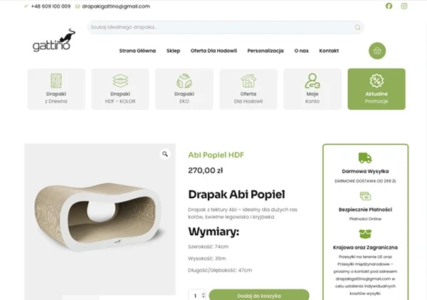 Nowoczesny sklep internetowy – projekt i wdrożenie w Krakowie